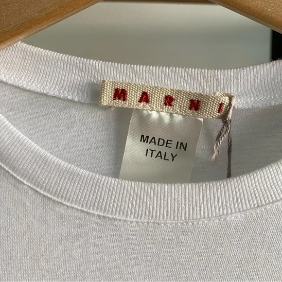 Marni Kids Bird Bee Kids Drawing Tee T-shirt 14 - Picture 10 of 14